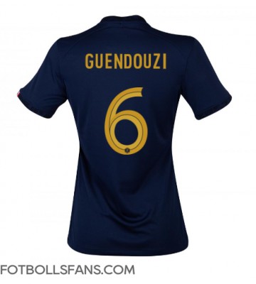 Frankrike Matteo Guendouzi #6 Replika Hemmatröja Damer VM 2022 Kortärmad